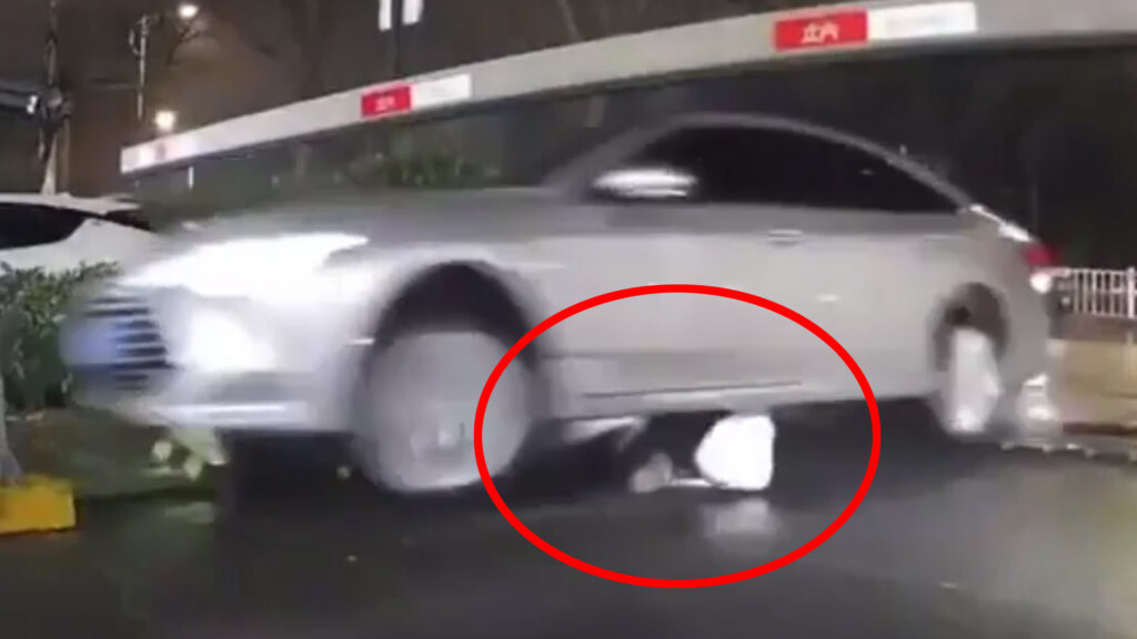Scooter Rider Brushes Off Near-Death Experience After Getting Run Over By A Car