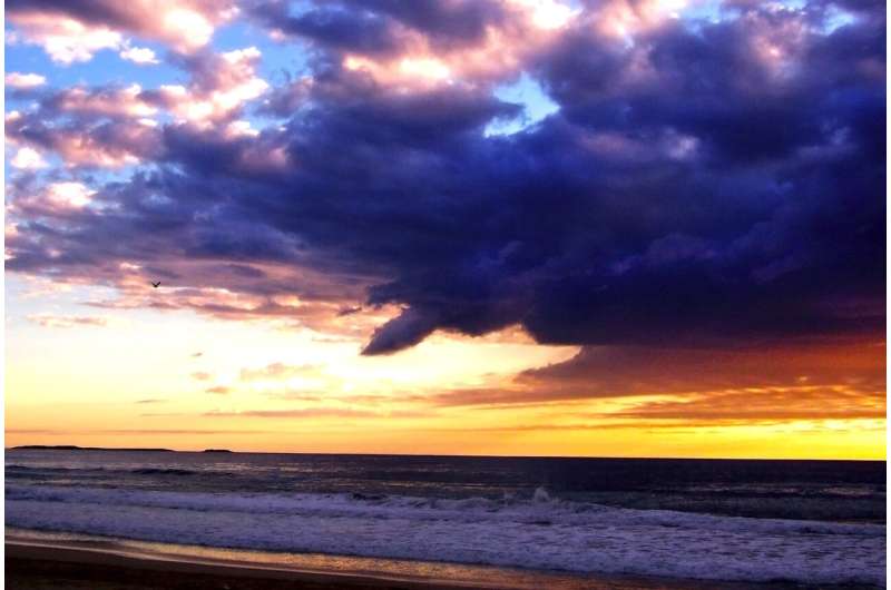 Ocean surface. Credit: Brenda Clarke From the atmosphere to the abyss: Iron's role in Earth's climate history