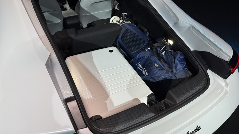 Cargo area of a 2026 Honda Prelude