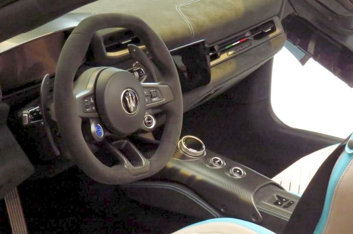 Maserati MCPura interior India