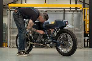 1981 Moto Guzzi 850 Le Mans III café racer by Foundry Motorcycle