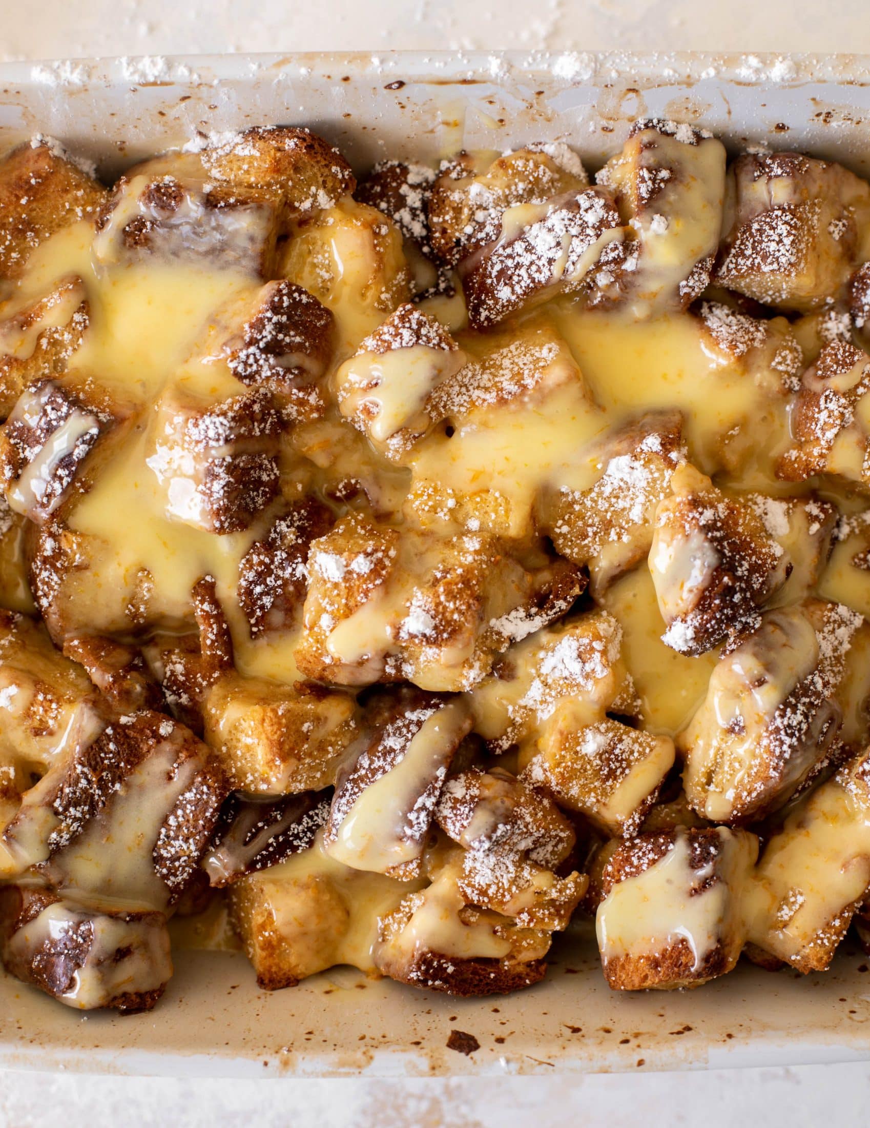 cinnamon orange french toast bake
